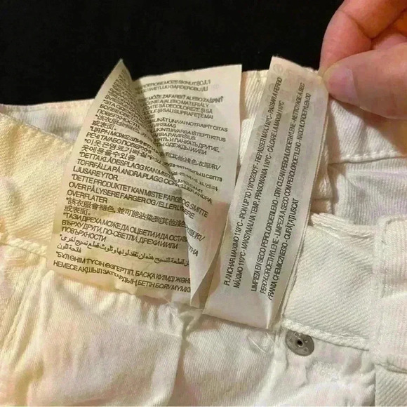 Zara Women Premium Denimwear Collection Jeans Off-white Color Size 2 - Picture 14 of 16